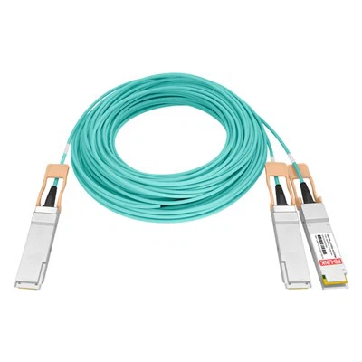 200G QSFP56 do 2x100G InfiniBand EDR AOC